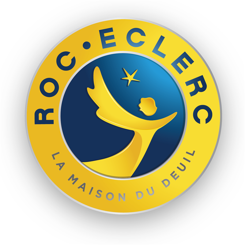 Carte de remerciement de condoléances - Roc Eclerc